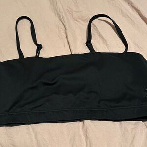 Gymshark black sports bra bandeau